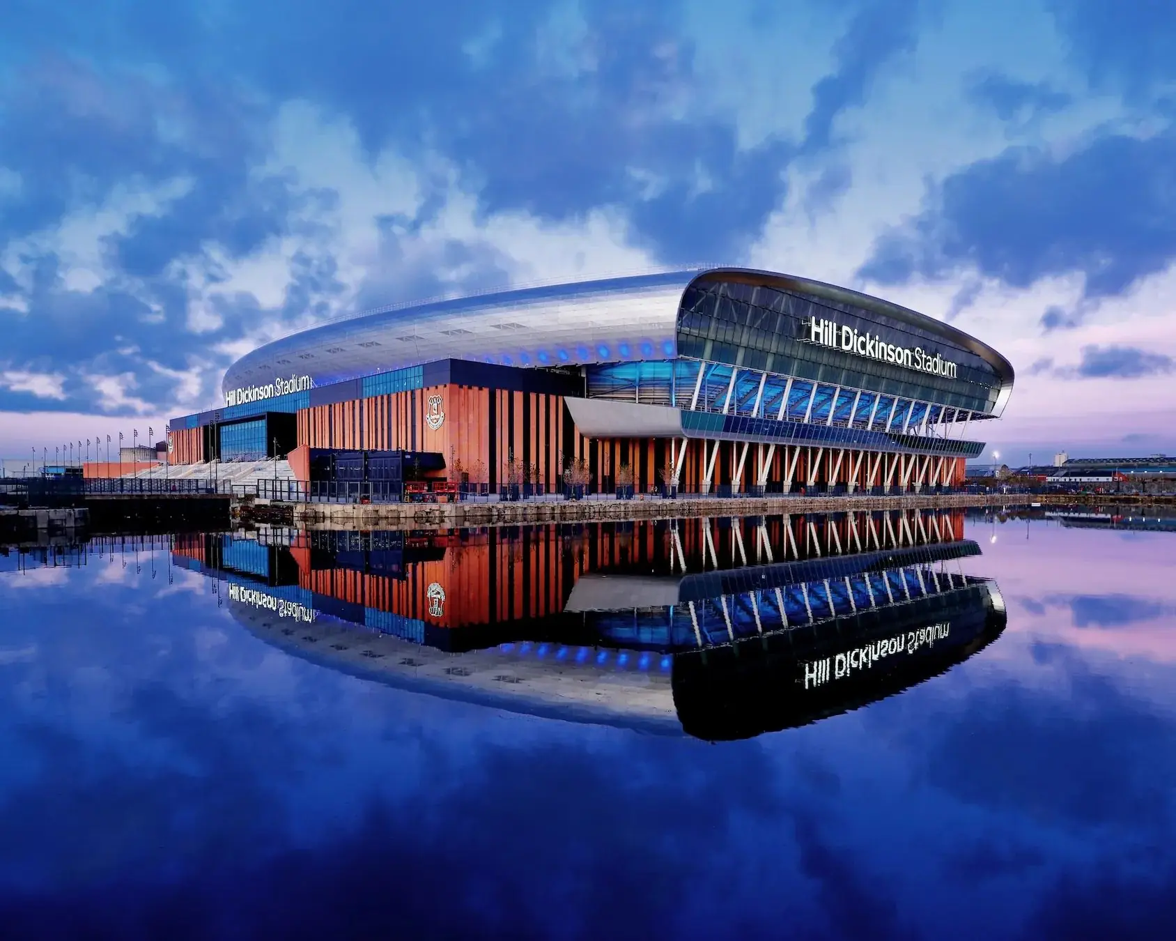 Everton finally opens the new  stadium gates